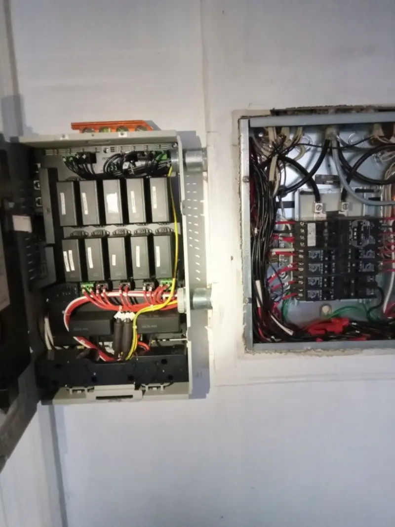 Electrical panel upgrade completed for Carbon Monoxide Detector Installation in Tichigan